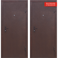 Металлическая дверь СтройГост 5-1 металл-металл 2060×980 мм
