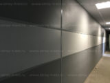 Декоративные негорючие стеновые СМЛ - панели для внутренней отделки нашего офисного здания