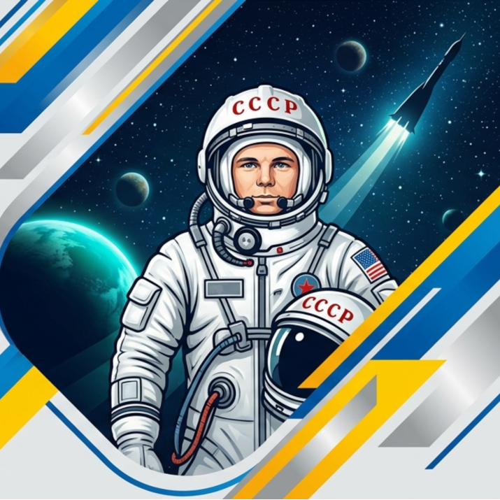 С днем космонавтики!